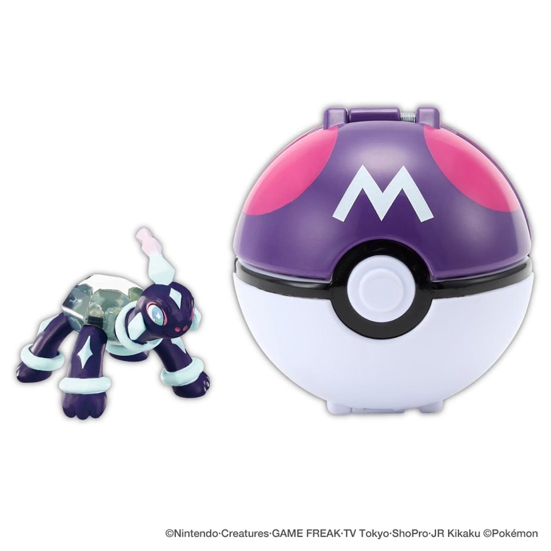 Takara Tomy Pokémon Moncolle Pokedelze Terapagos Master Ball