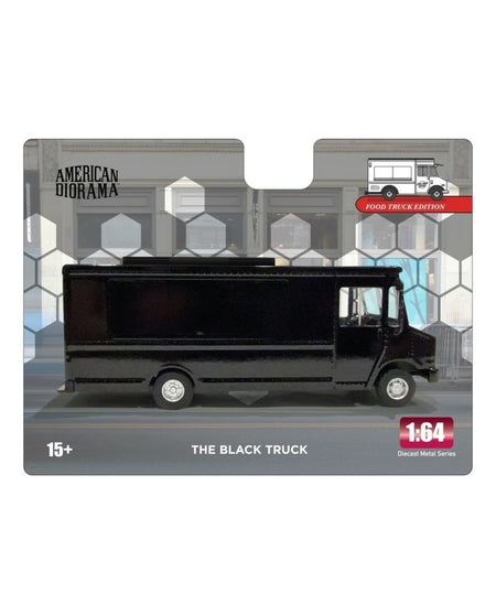 American Diorama 1:64 Food Truck series – The Black Truck Model Car