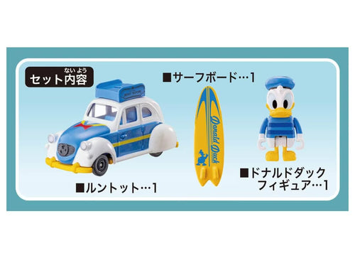 Load image into Gallery viewer, Takara Tomy Dream Tomica No.179 Disney Motors Runtotto Donald Duck

