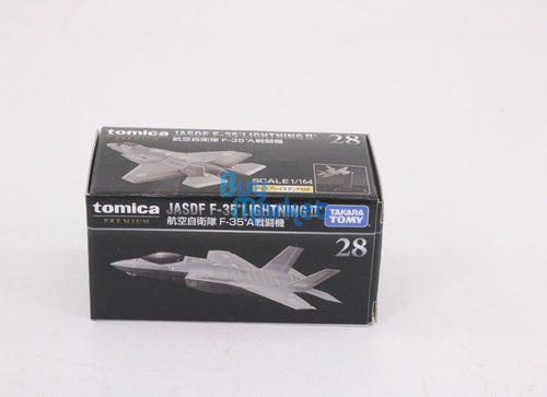 Load image into Gallery viewer, Takara Tomy Tomica Premium No.28  JASDF F-35A Fighter Jet 1/164 Diecast Toy

