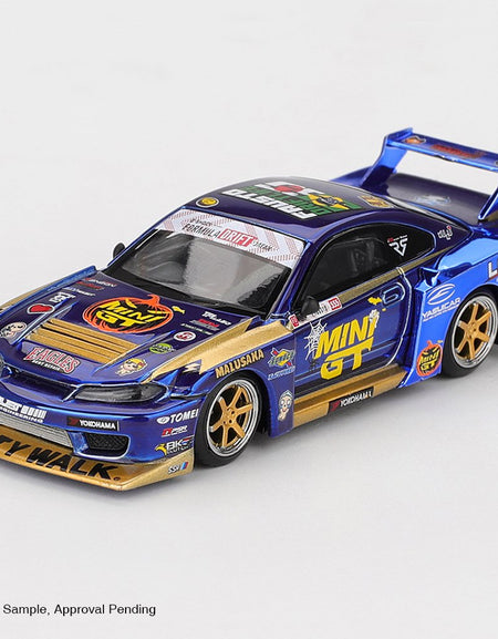 (Pre-order) MINI GT #1185 Nissan LB-Super Silhouette S15 SILVIA  #555 Team