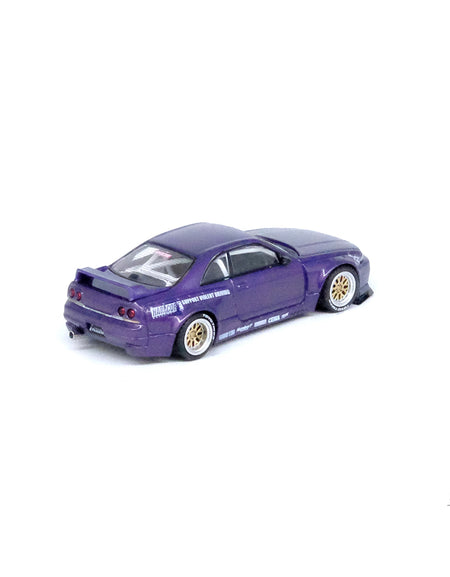 INNO64 1/64 NISSAN SKYLINE GT-R (R33) "PANDEM ROCKET BUNNY" Purple
