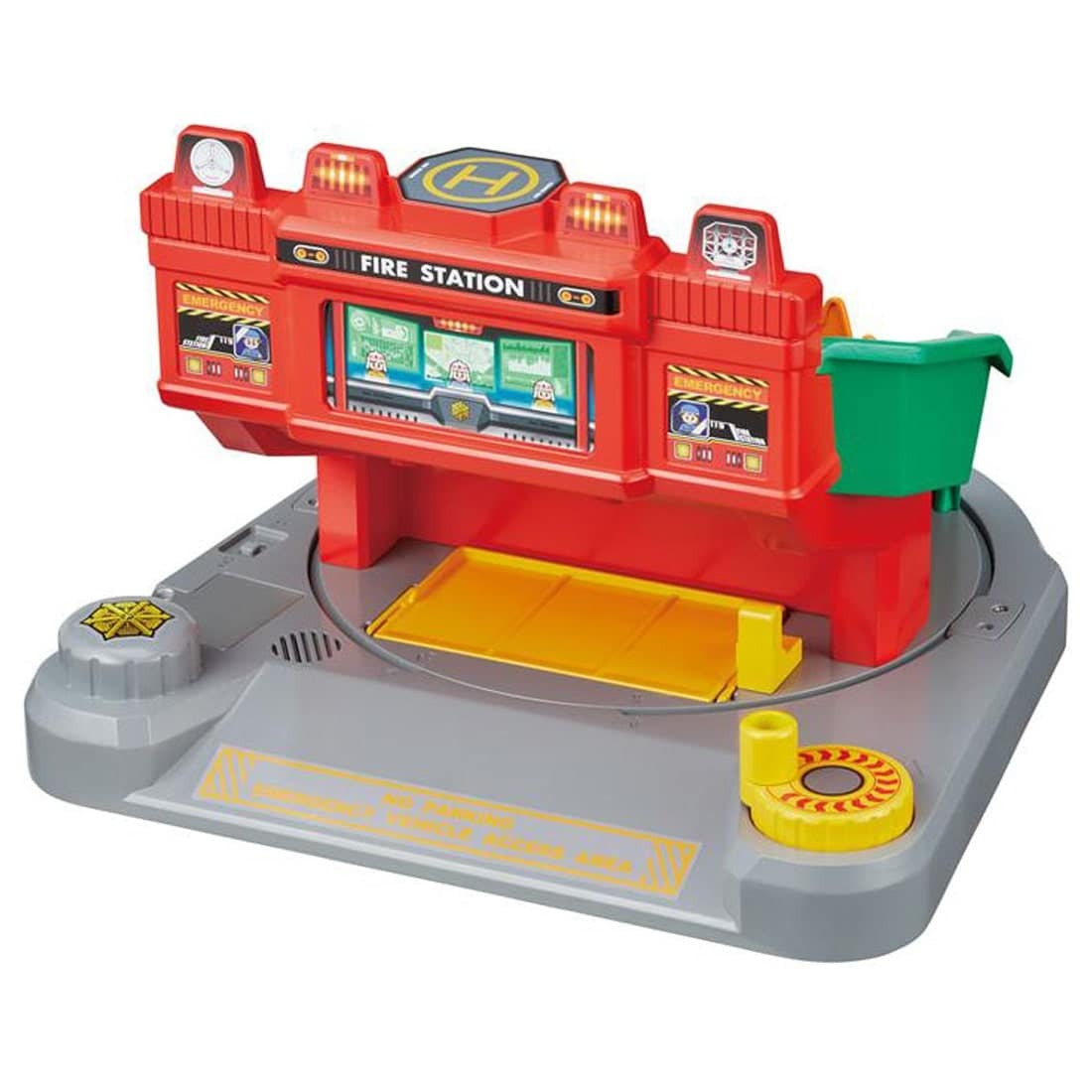 Takara Tomy Tomica Tomica World Sound Firefighting Training Center Playset