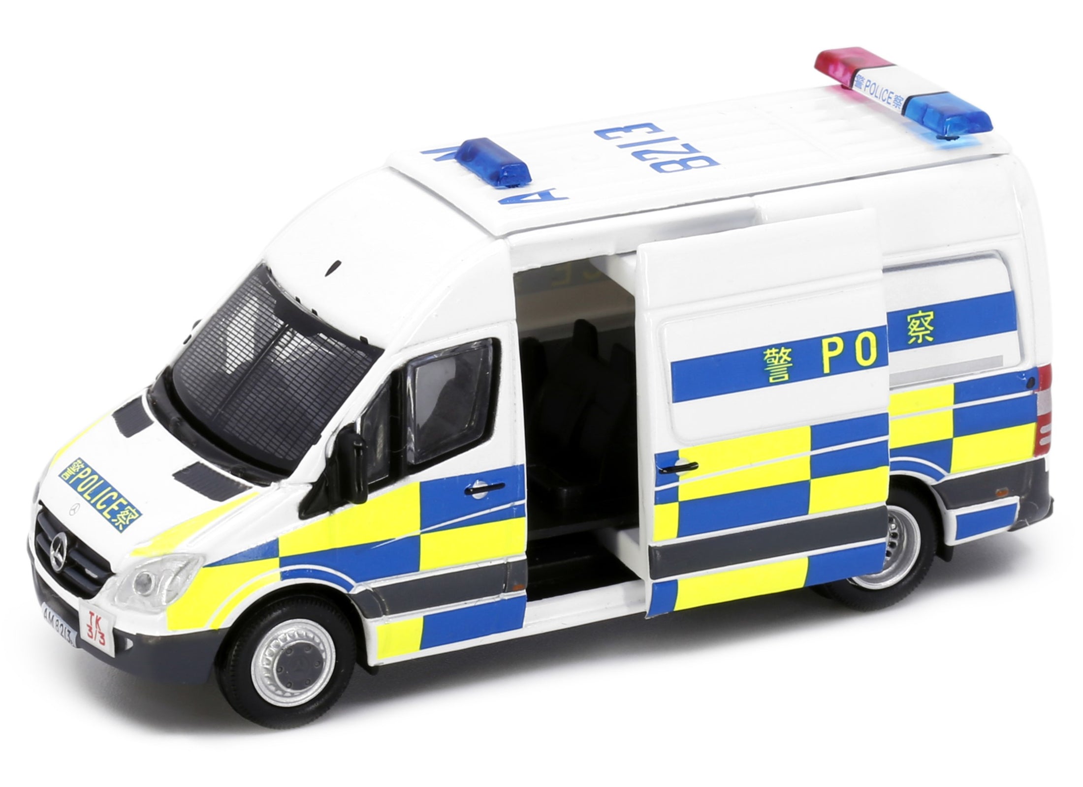 Tiny City 43 Die-cast Model Car - Mercedes-Benz Sprinter (high-roof) Police