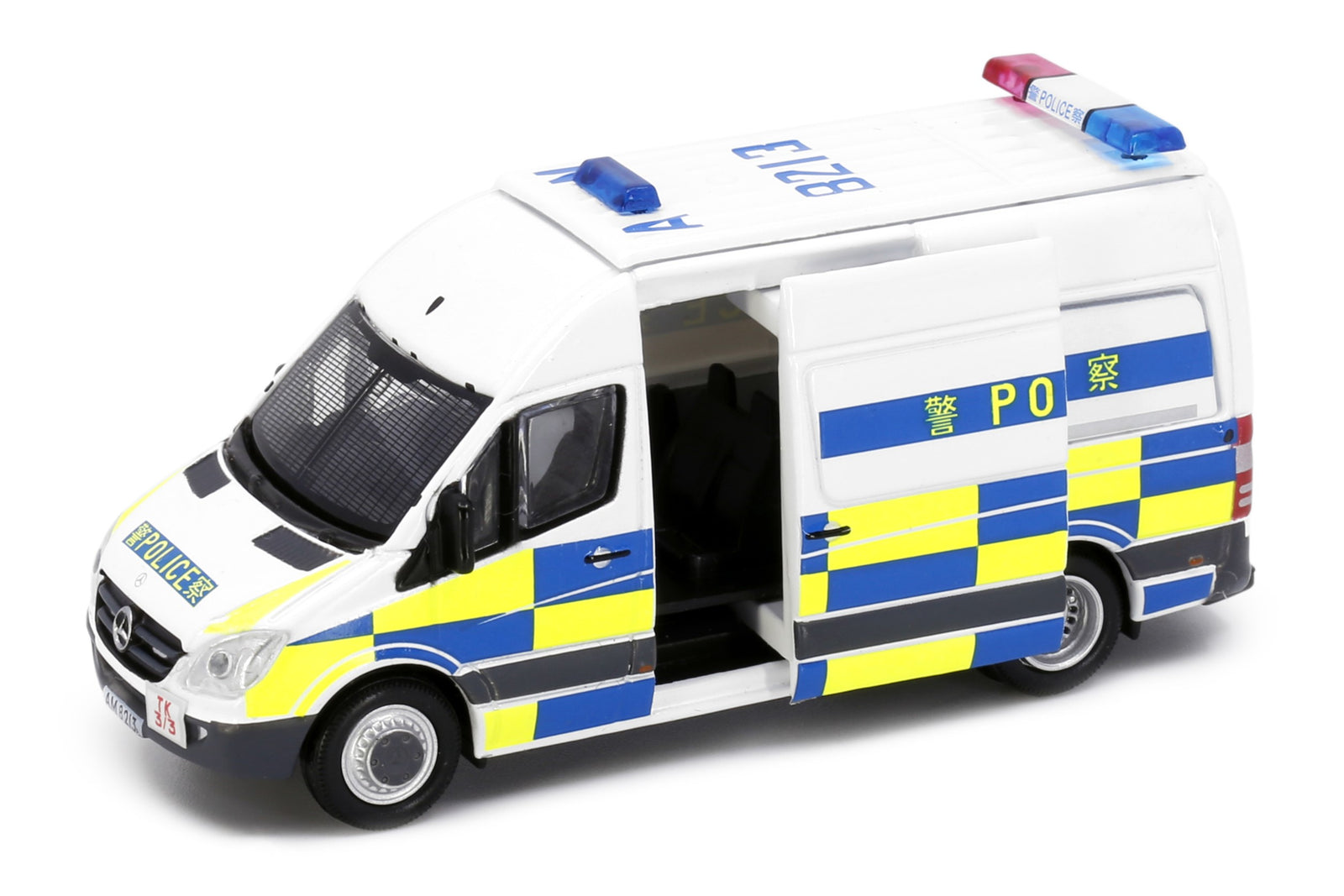 Tiny City 43 Die-cast Model Car - Mercedes-Benz Sprinter (high-roof) Police