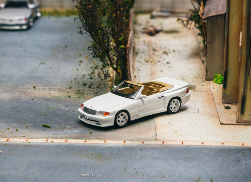 Load image into Gallery viewer, Tarmac Works 1/64 Mercedes-Benz SL 500 Koenig Specials White
