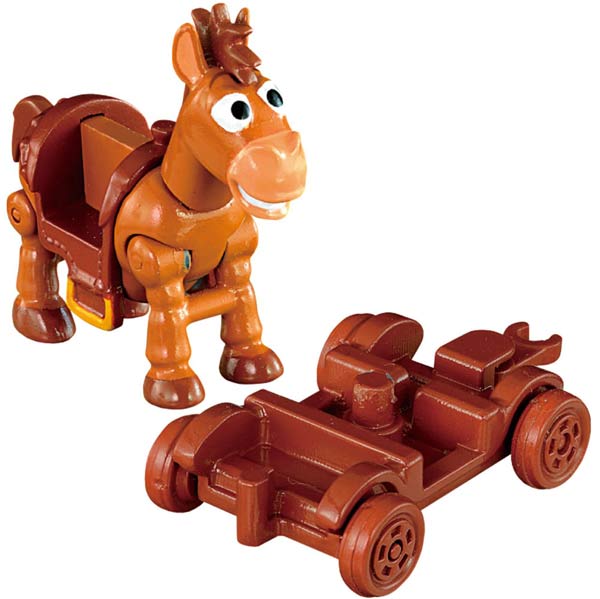 Takara Tomy Tomica Disney Motors TS-06 Toy Story 4 Bullseye & Cart Diecast Car