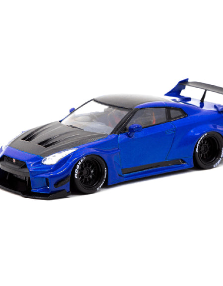 Tarmac Works 1/43 LB-Silhouette WORKS GT NISSAN 35GT-RR Candy Blue
