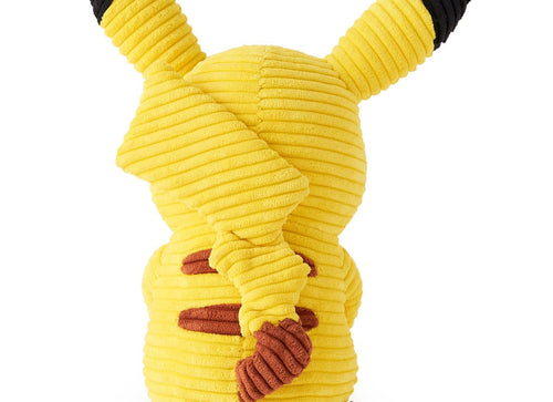Load image into Gallery viewer, Takara Tomy Pokemon Soft Plush Toy - Pokemon Corduroy Pikachu 26cm
