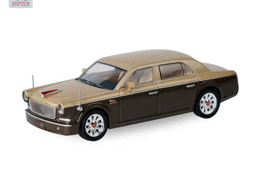 Load image into Gallery viewer, Xcartoys 1/64 Die-cast Model Car -  China ongqi L Series (L5, Beige &amp; Black)
