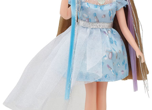 Load image into Gallery viewer, Takara Tomy Licca Hair Extensions Tsubasa-chan Fav Blue Doll Set
