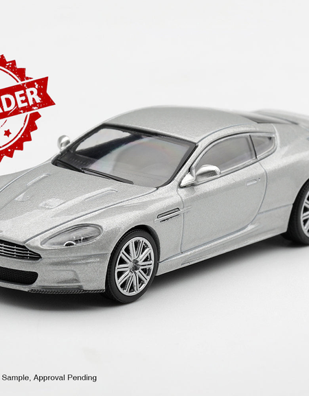 (Pre-order) Mini GT #1360 Aston Martin DBS 2008 Lightning Silver 2008 RHD Model