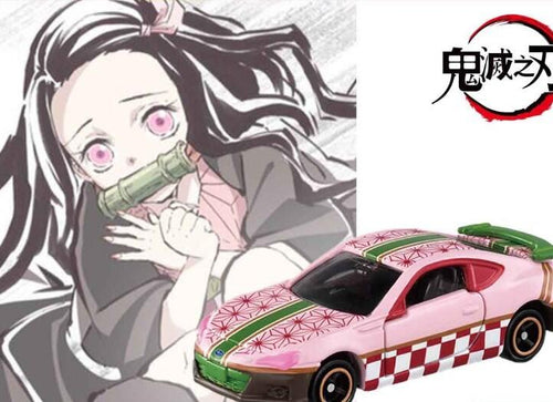 Load image into Gallery viewer, Takara Tomy Dream Tomica Model Car  - Demon Slayer :Nezuko Kamado Subaru BRZ

