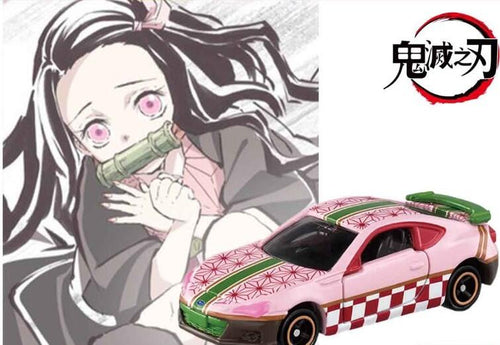 Load image into Gallery viewer, Takara Tomy Dream Tomica Model Car  - Demon Slayer :Nezuko Kamado Subaru BRZ
