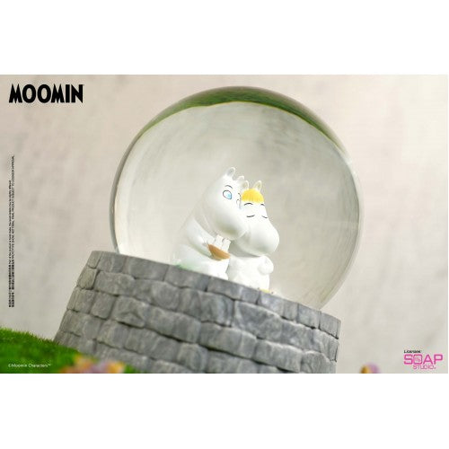 Soap Studio Moomin Family Moomin & Snorkmaiden Couple Water Crystal Ball