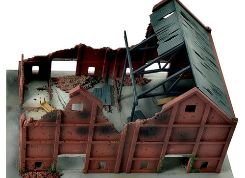 Load image into Gallery viewer, Takara Tomy TOMYTEC Diorama 1:144 -  Dio Com-DCM12 Decayed Warehouse
