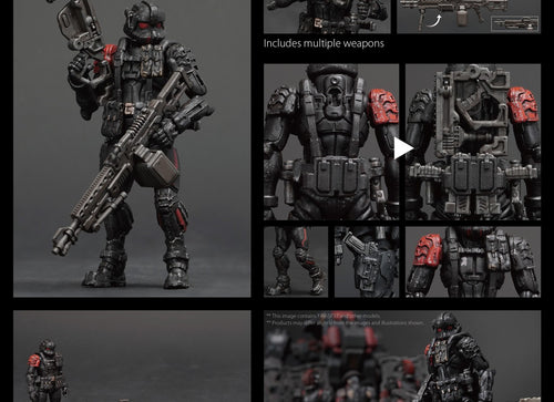 Load image into Gallery viewer, Toy Alliance Acid Rain FAV-SP37 Imperial Edictor Action Figure Set
