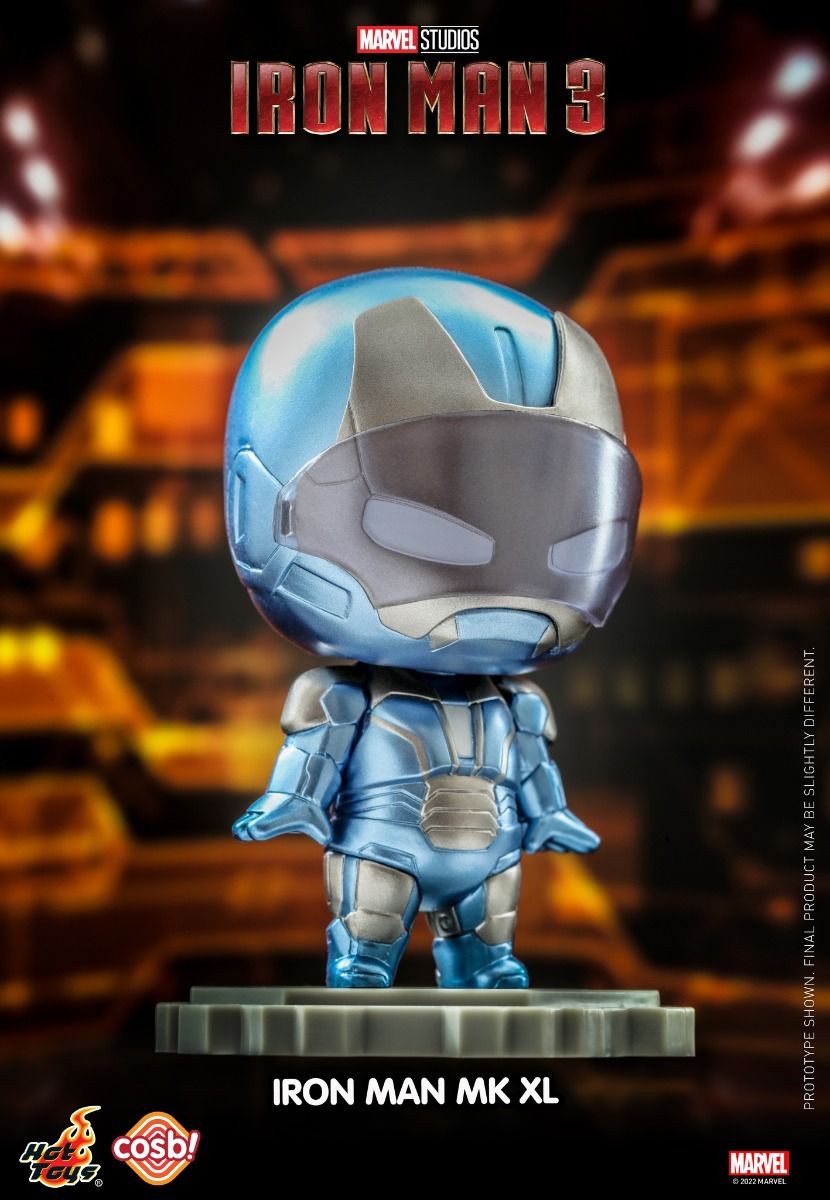 Hot Toys Cosbi Bobble-Head Collection Marvel Studios: Iron Man Series 3
