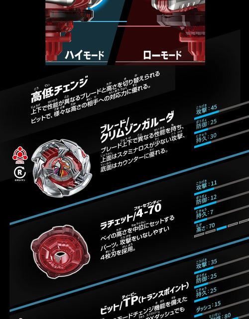 Load image into Gallery viewer, Takara Tomy Beyblade X Booster BX-38 Crimson Garuda 4-70TP
