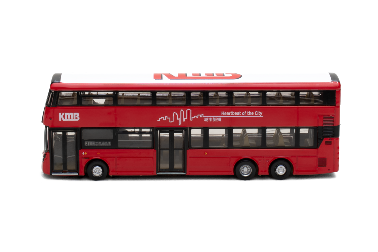 Tiny City Diecast Model 1/110 - KMB VOLVO B8L Wright 12.8M (B1) Bus