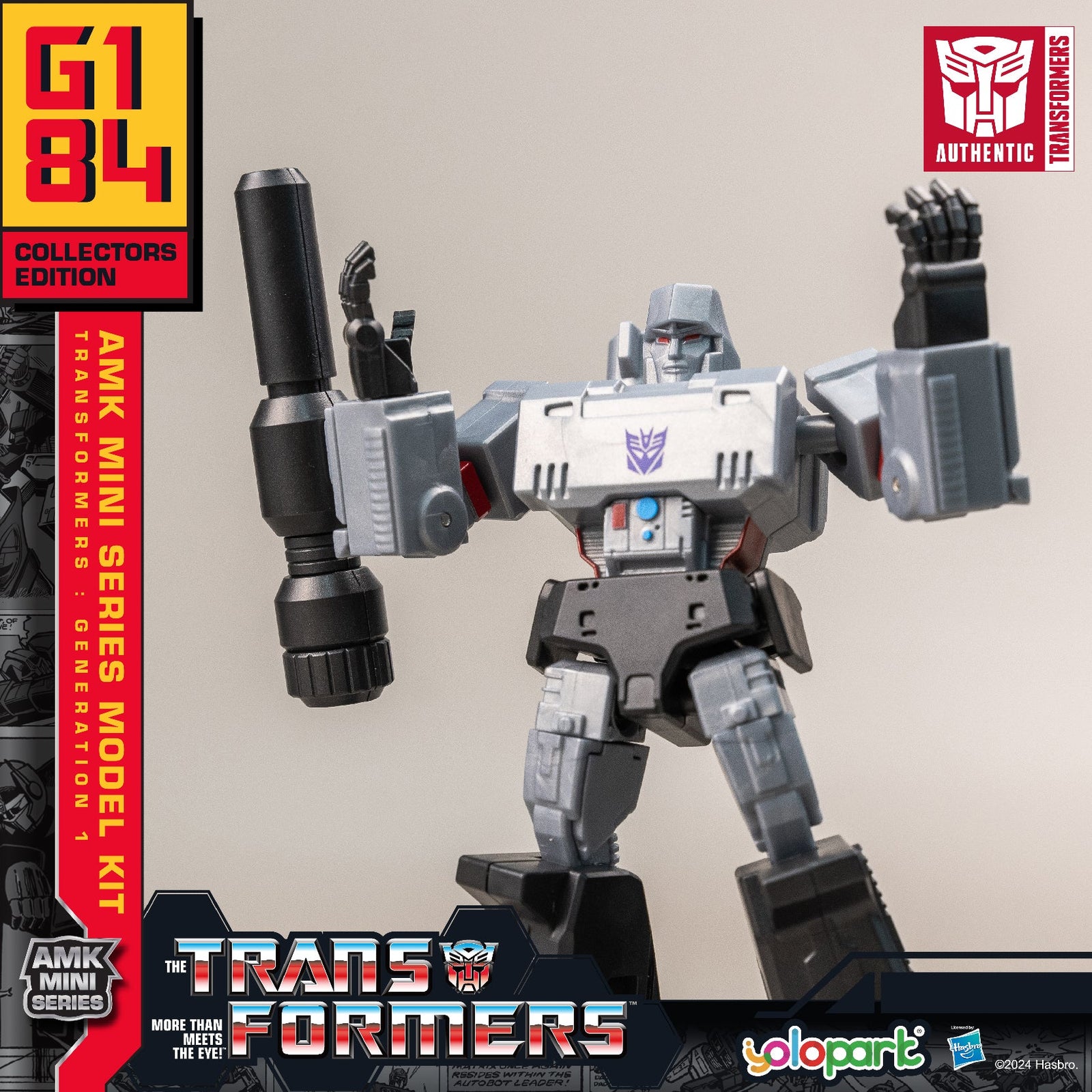 Yolopark Generation One AMK MINI Series Model Kit  - Megatron transformers