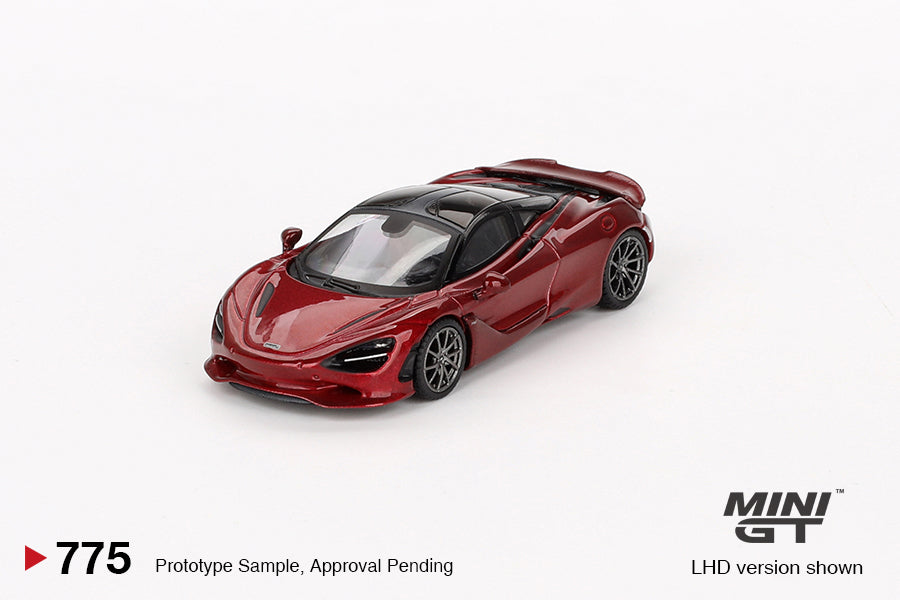 Mini GT #775 1/64 McLaren 750S Amaranthus Red Diecast Car (LHD)