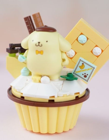 Qman Keeppley Building Blocks Toy #K20816 - Sanrio Pompom Purin