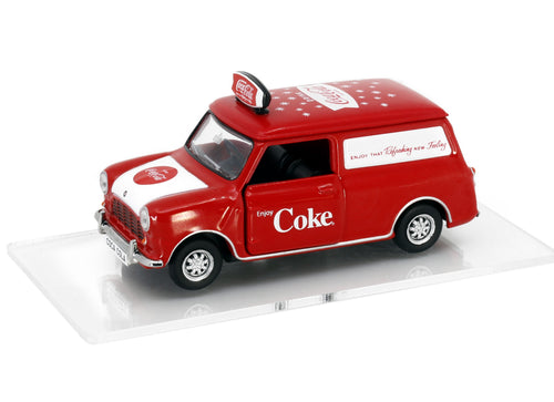Load image into Gallery viewer, Tiny City Die-cast Model Car - Morris Mini Coca-Cola

