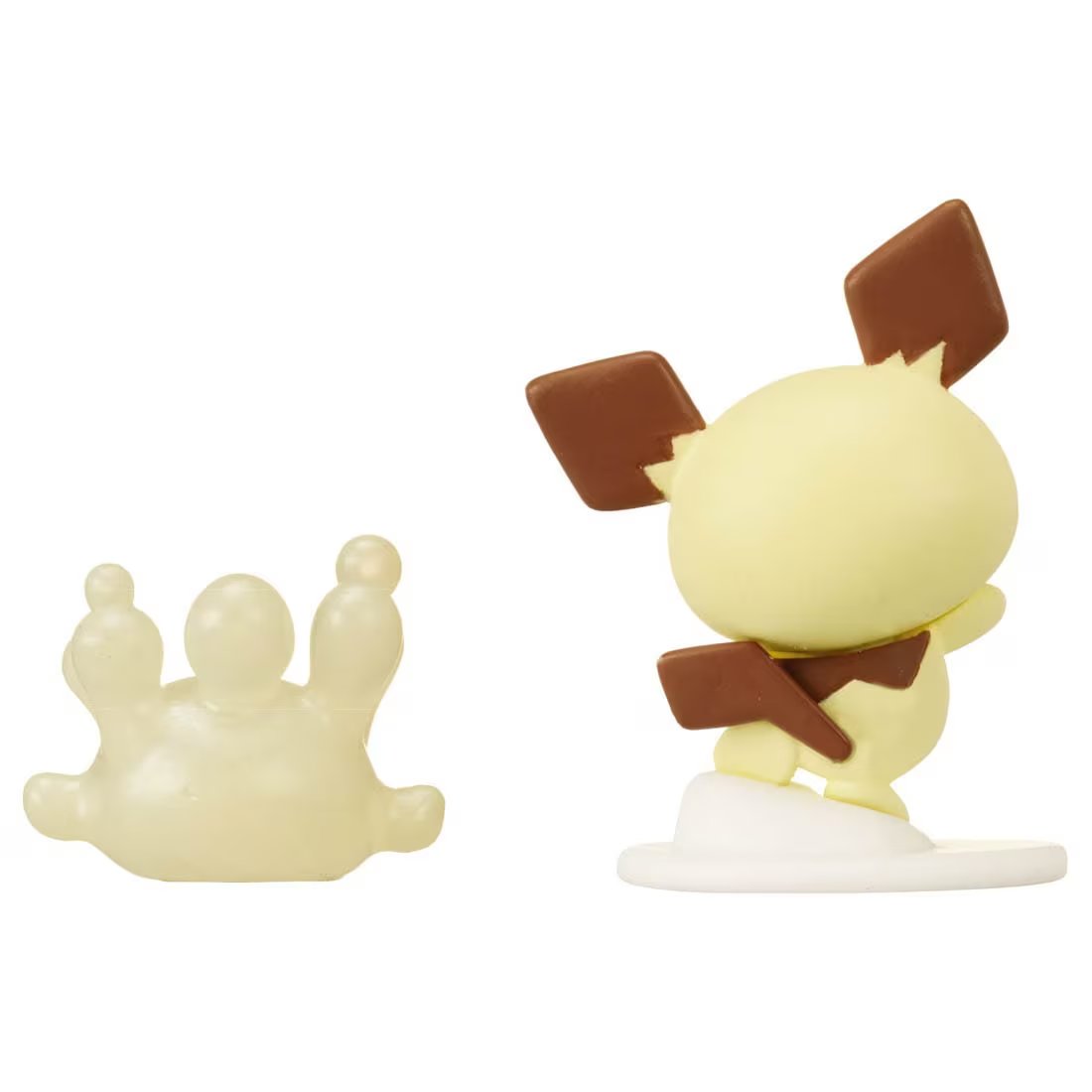 Takara Tomy Pokemon PokePiece Mini Doll Balloon Pichu & Milcery