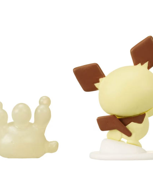 Load image into Gallery viewer, Takara Tomy Pokemon PokePiece Mini Doll Balloon Pichu &amp; Milcery

