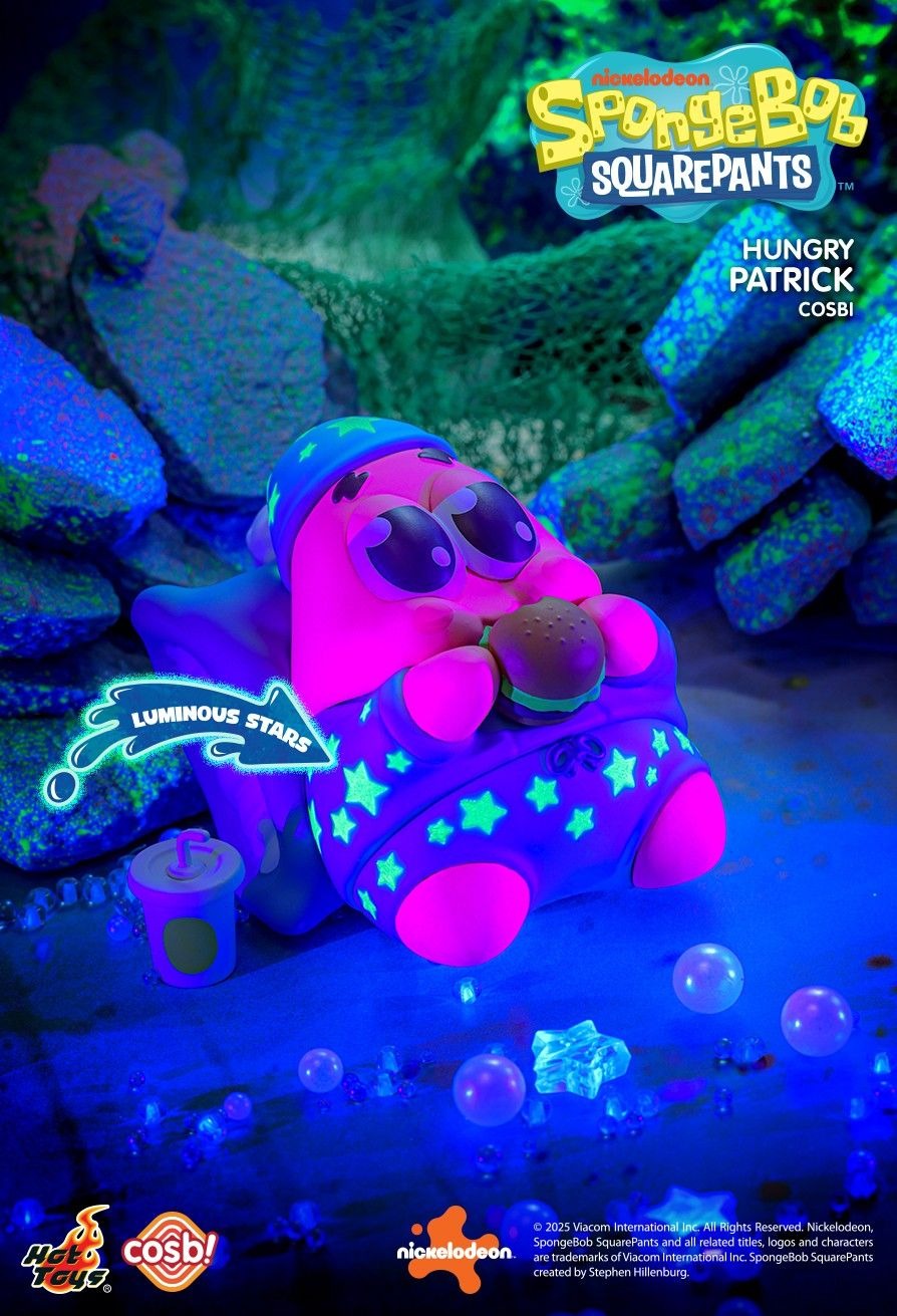 Hot Toys SpongeBob SquarePants Cosbi Bobble-Head Figure Collection (Set of 8)