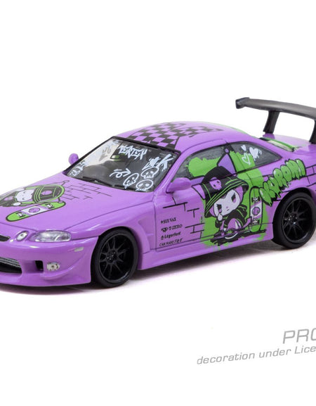 (Pre-order) Tarmac Works 1/64 VERTEX Toyota Soarer JZZ30 Kuromi Diecast Model