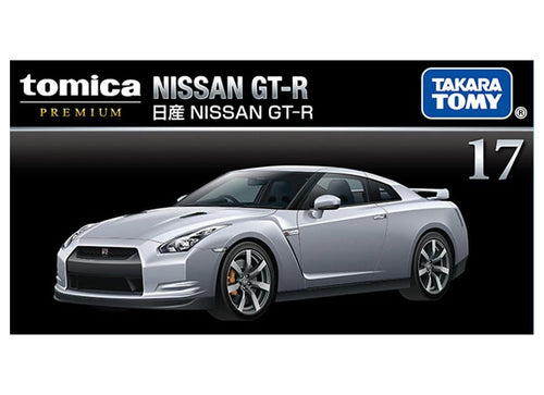 Load image into Gallery viewer, Takara Tomy Tomica Premium No. 17 Nissan GT-R Diecast Model Car
