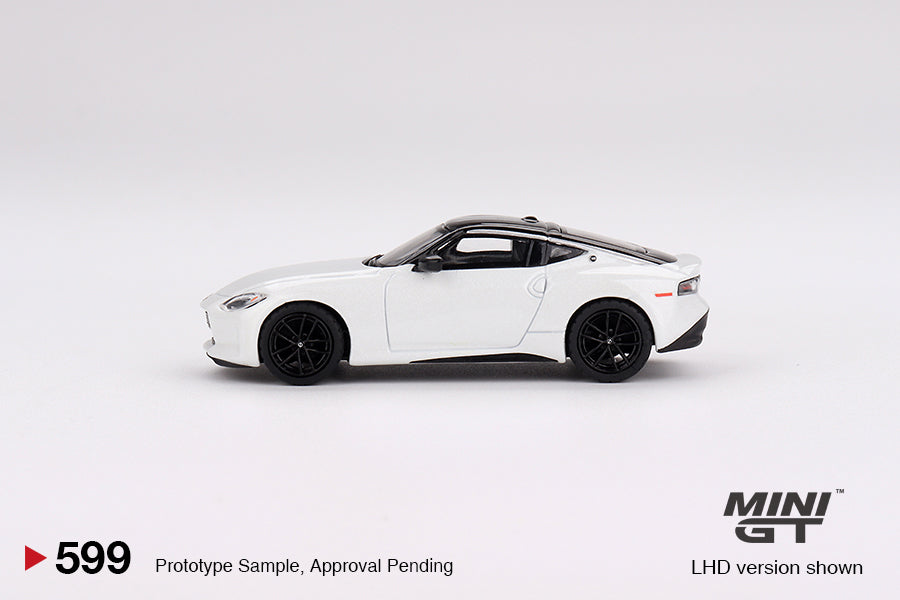 Mini GT #599 Nissan Z Performance 2023 Everest White Model car