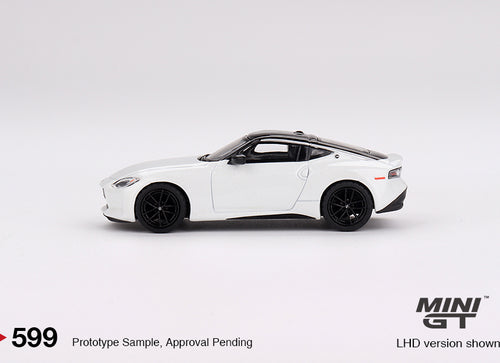 Load image into Gallery viewer, Mini GT #599 Nissan Z Performance 2023 Everest White Model car
