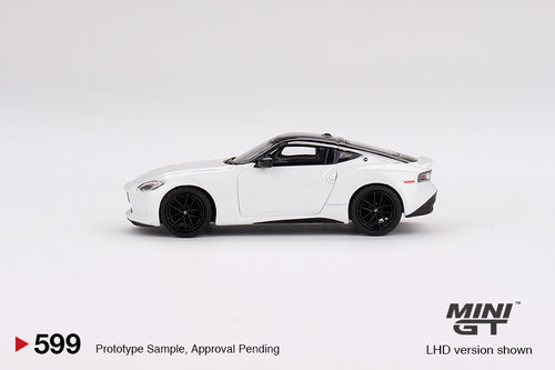 Load image into Gallery viewer, Mini GT #599 Nissan Z Performance 2023 Everest White Model car
