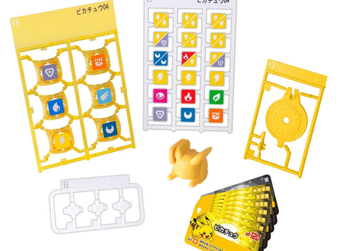 Load image into Gallery viewer, Bandai Tabletop Games Miniature Pokemon Plakoro Starter Set Pikachu 04
