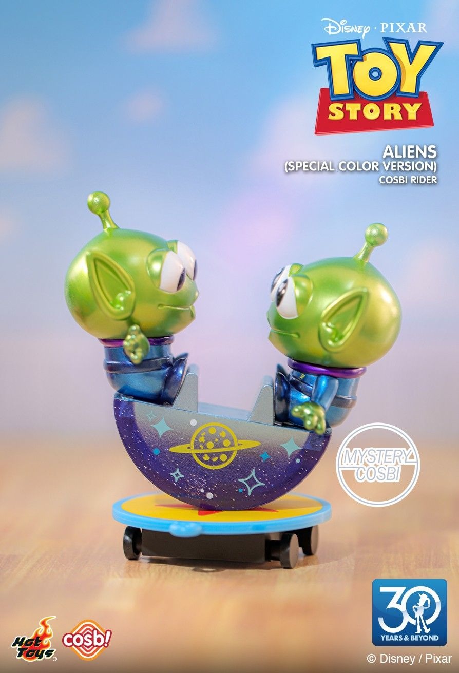 Hot Toys Toy Story Cosbi Rider Bobble-Head Figure Collection (Set of 6)