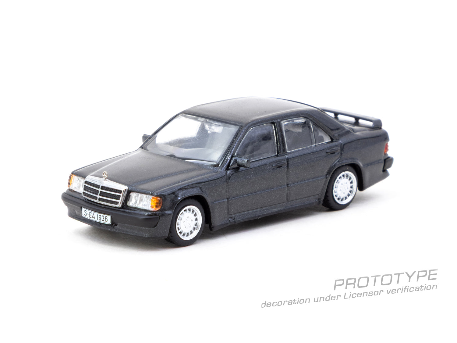 Tarmac Works 1:64 Mercedes-Benz 190 E 2.3-16 Blue-Black metallic