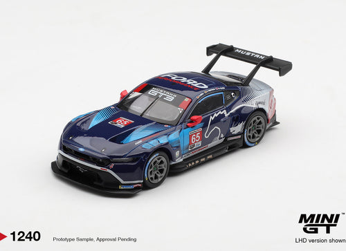 Load image into Gallery viewer, (Pre-order) Mini GT #1240 Ford Mustang GT3 #65 Ford Multimatic Motorsports Model
