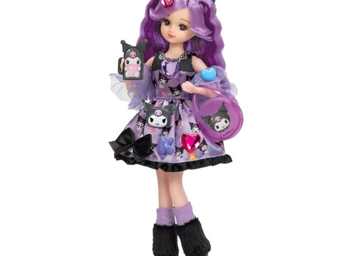 Load image into Gallery viewer, Takara Tomy Licca-chan Kuromi decorated Licca Doll Set
