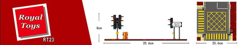 Load image into Gallery viewer, Royal Toys Building Blocks City Story Bricks RT23: Traffic Light (190 Pcs/Pzs)
