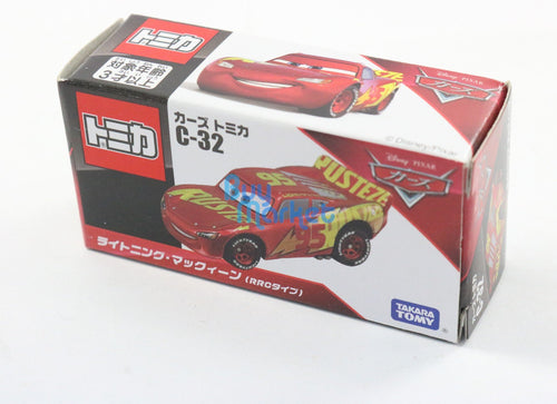 Load image into Gallery viewer, Tomica Takara Tomy Disney CARS  C-32 Lightning McQueen (RRC) Diecast Toy car
