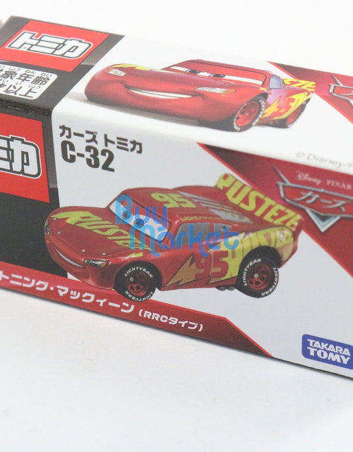 Load image into Gallery viewer, Tomica Takara Tomy Disney CARS  C-32 Lightning McQueen (RRC) Diecast Toy car
