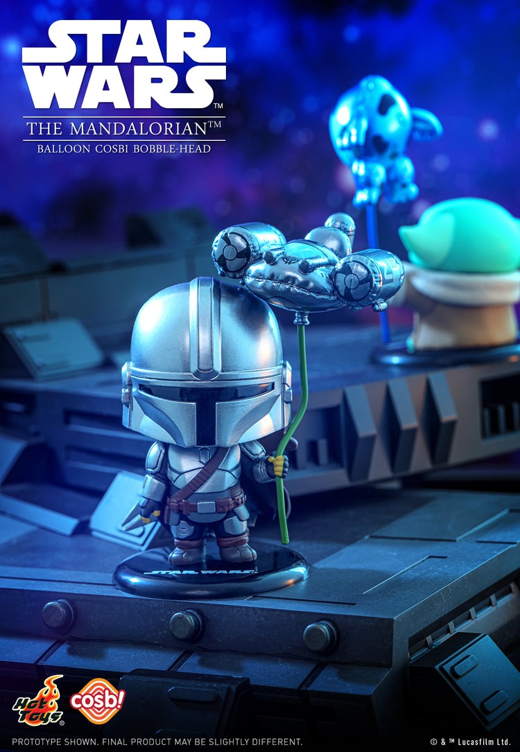Hot Toys Star Wars Balloon Cosbi Bobble-Head Collection Figure Set (Set of 8)