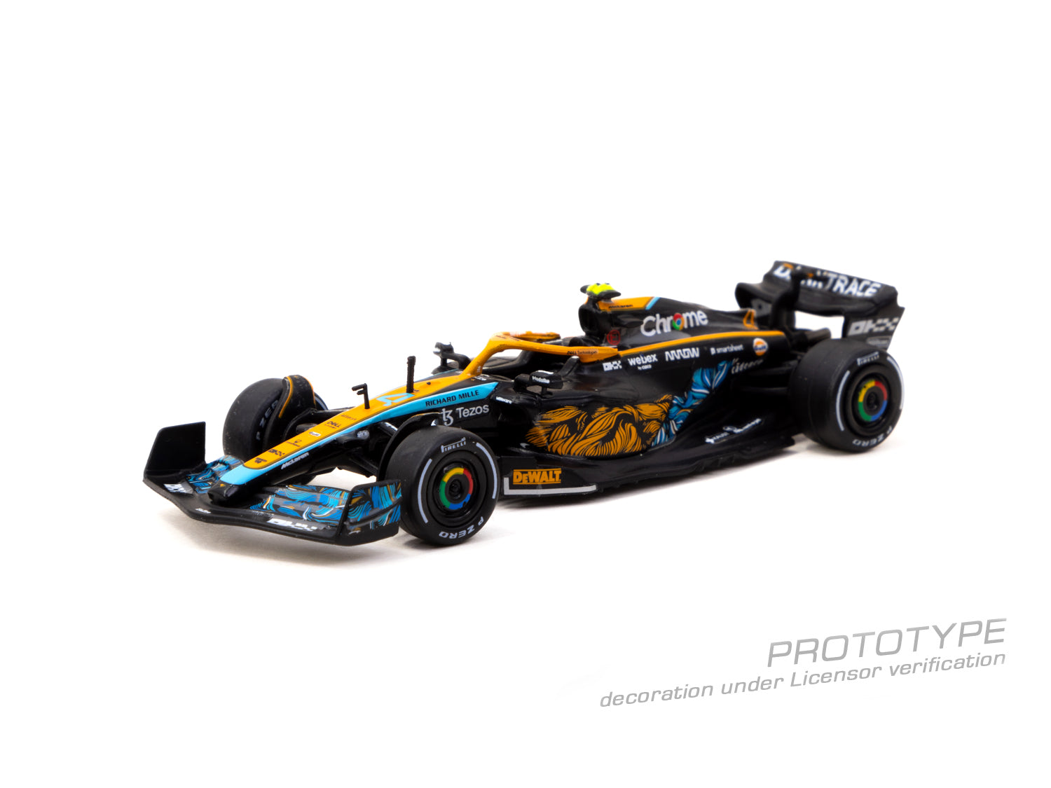 Tarmac Works 1/64 McLaren MCL36 Abu Dhabi Grand Prix 2022 Model Car