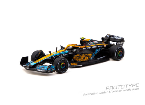 Load image into Gallery viewer, Tarmac Works 1/64 McLaren MCL36 Abu Dhabi Grand Prix 2022 Model Car

