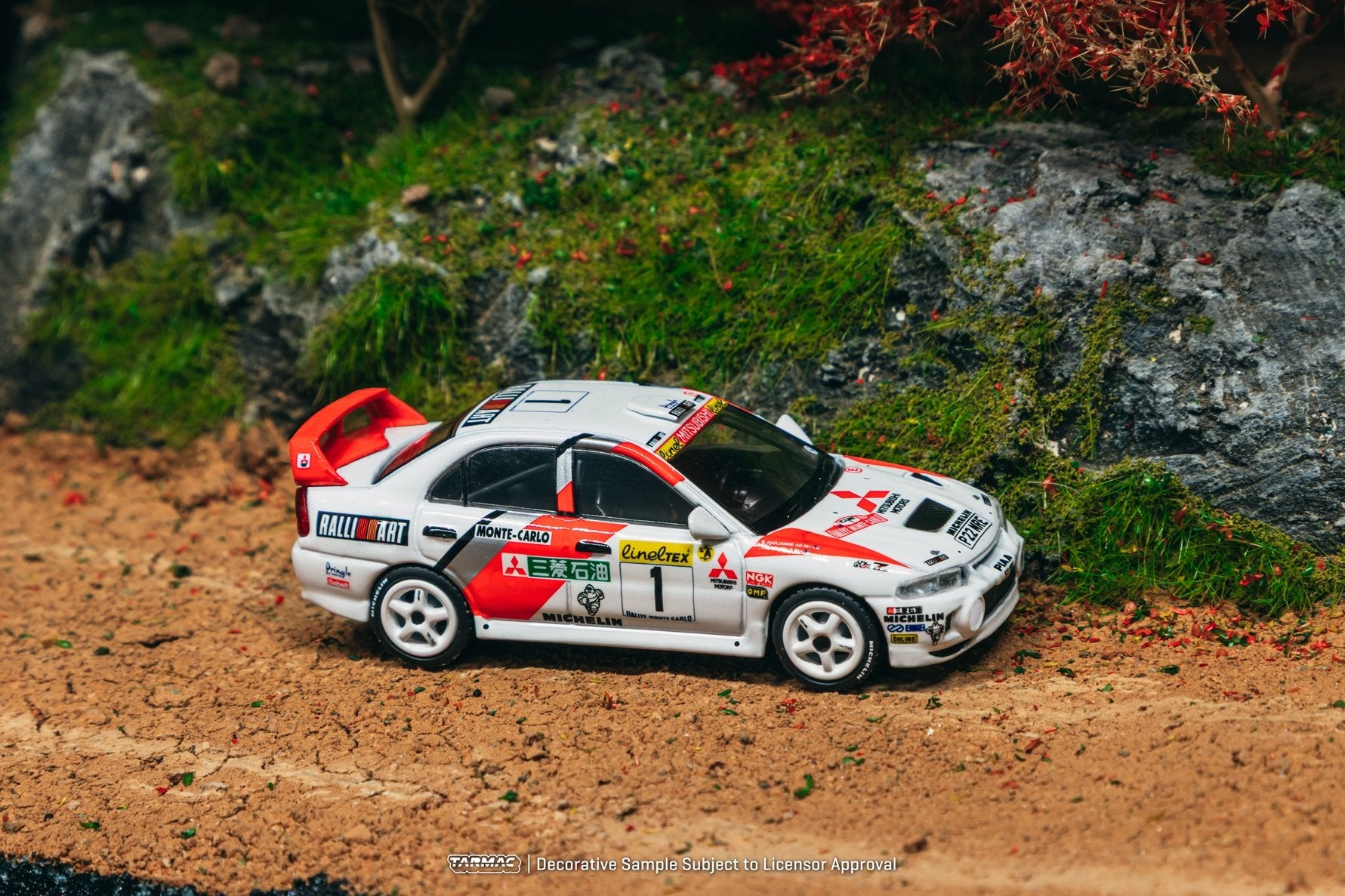 Tarmac Works Mitsubishi Lancer Evolution IV Rallye Monte-Carlo 1997