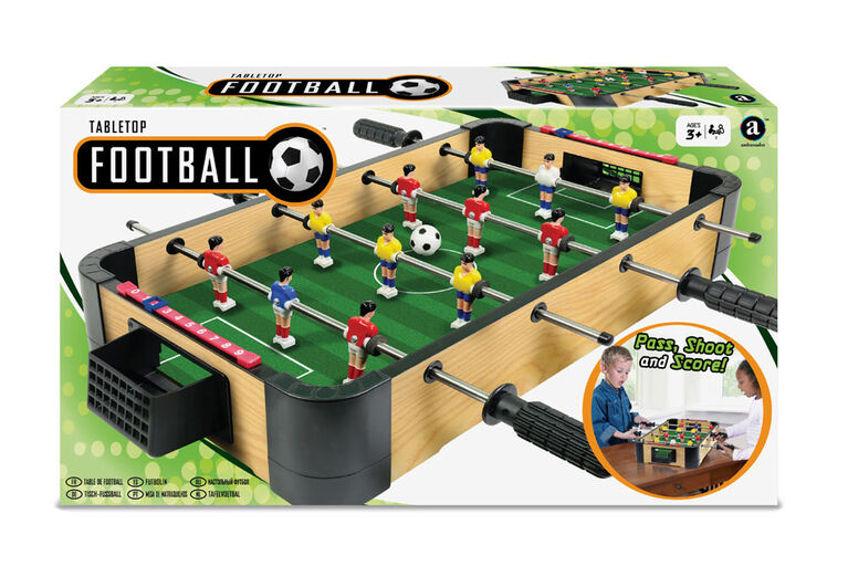Tabletop Football Mini Wooden Table Game 16" (40cm) for Children
