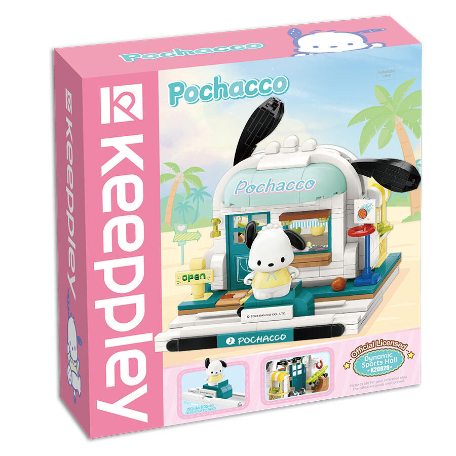 Keeppley Blocks Toy #K20820 Sanrio Series - Pochacco Dynamic Sports Hall